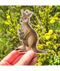 Wooden Decoration | Hopping Kangaroo Wooden Decoration | Hopping Kangaroo
